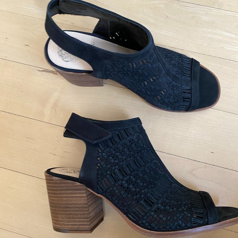 Vince Camuto BNWT Sandals Black "Keannie" - Picture 5 of 13